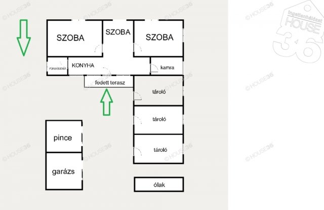 Eladó családi ház, Orgoványon 24.9 M Ft, 3 szobás