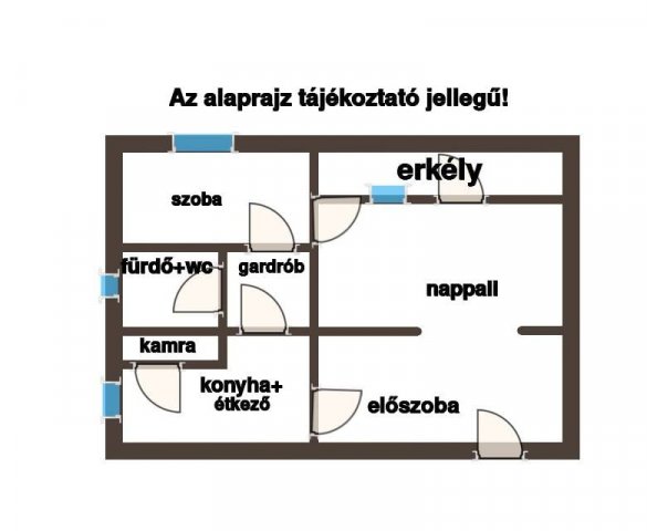 Eladó téglalakás, Budapesten, X. kerületben 54.9 M Ft, 2 szobás