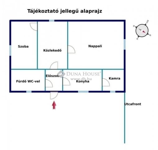 Eladó családi ház, Vecsésen 31.9 M Ft, 2 szobás