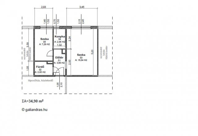 Eladó panellakás, Nyíregyházán 23.4 M Ft, 2 szobás