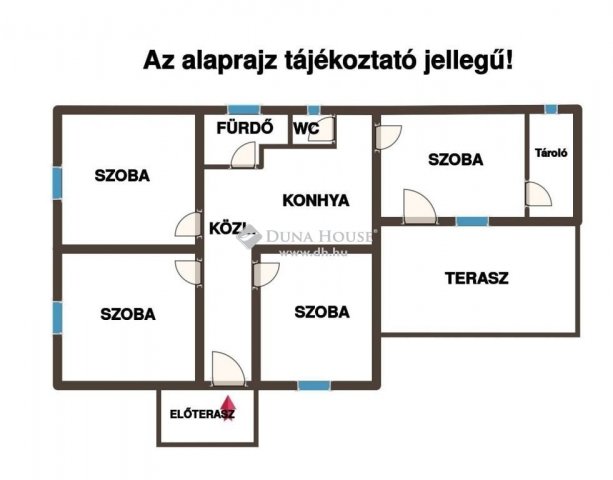 Eladó családi ház, Sülysápon 56.5 M Ft, 4 szobás