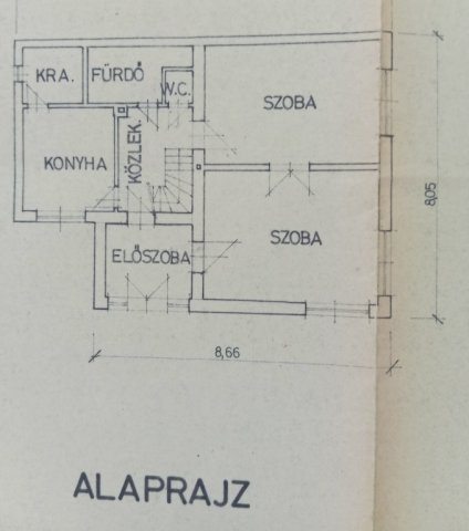 Eladó családi ház, XV. kerületben, Bethlen Gábor utcában