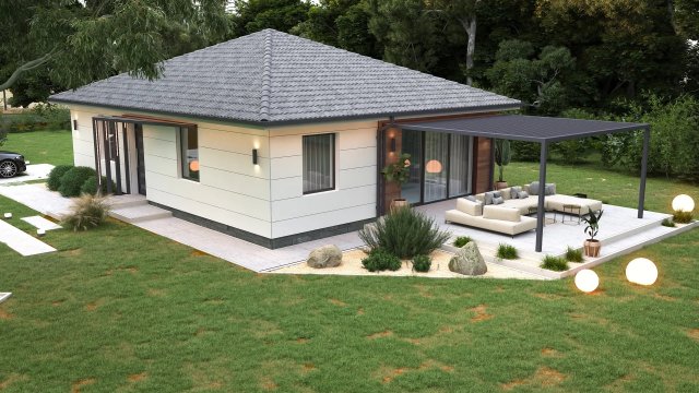 Eladó családi ház, Kaposfőn 76.99 M Ft, 4 szobás