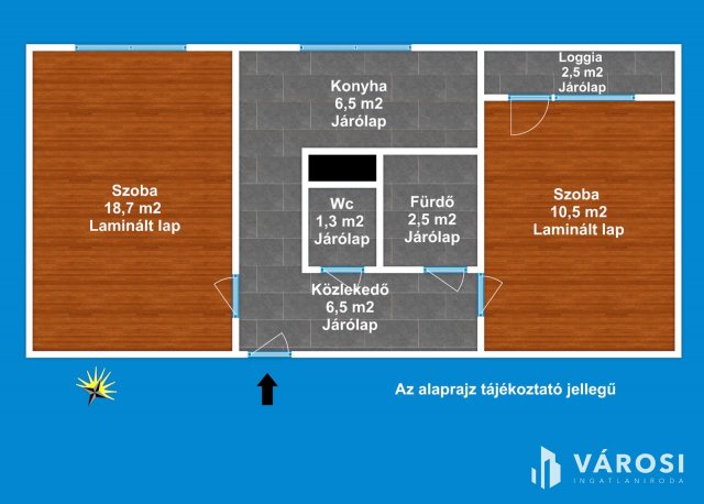 Eladó panellakás, Szegeden 41.9 M Ft, 2 szobás