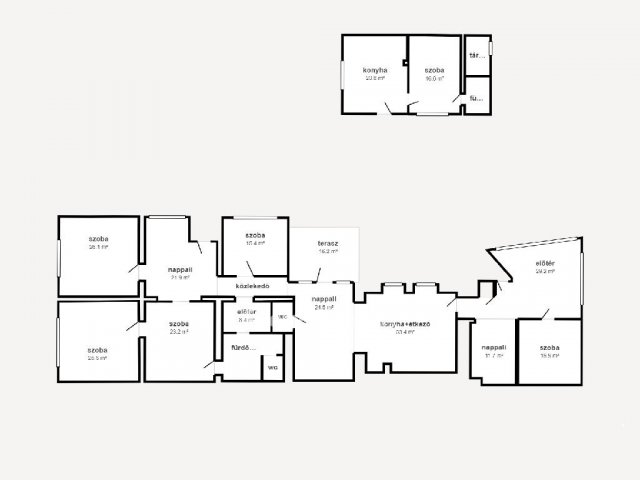 Eladó családi ház, Pusztafalun 58 M Ft, 8 szobás