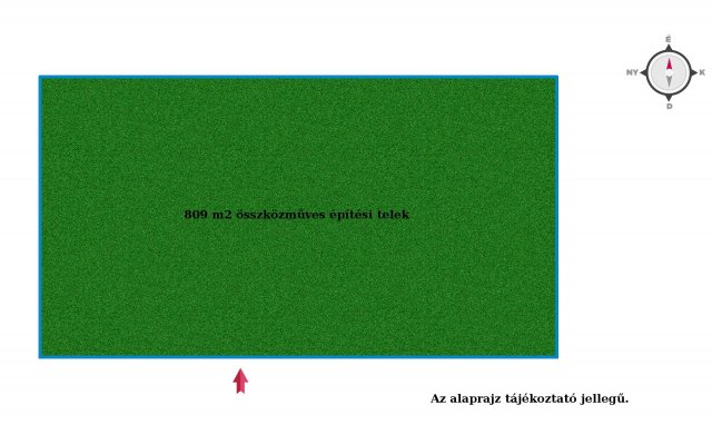 Eladó telek, Ercsiben, Lavotta utcában 4.99 M Ft