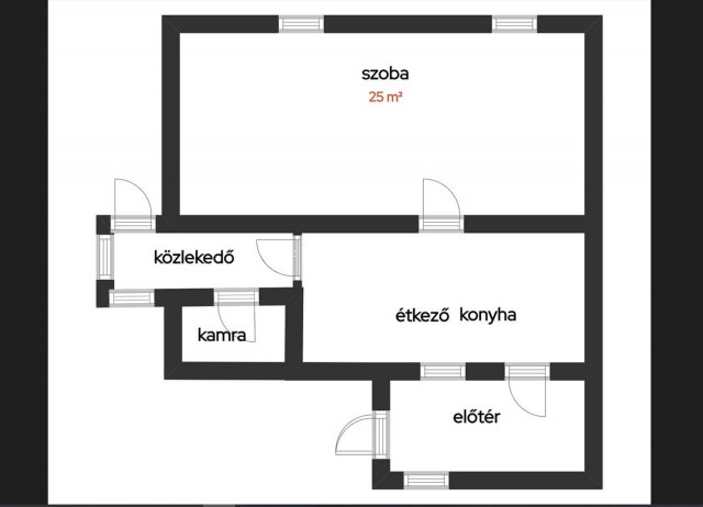 Eladó ikerház, Nyíregyházán 22 M Ft, 2 szobás