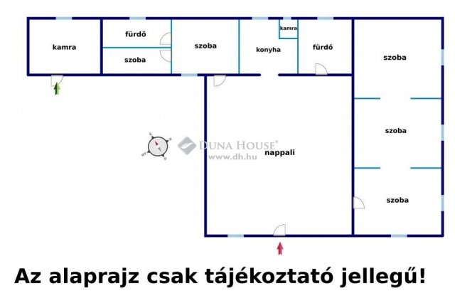 Eladó családi ház, Cegléden 37.5 M Ft, 6 szobás