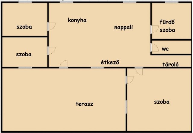 Eladó családi ház, Kecskeméten 77 M Ft, 4 szobás