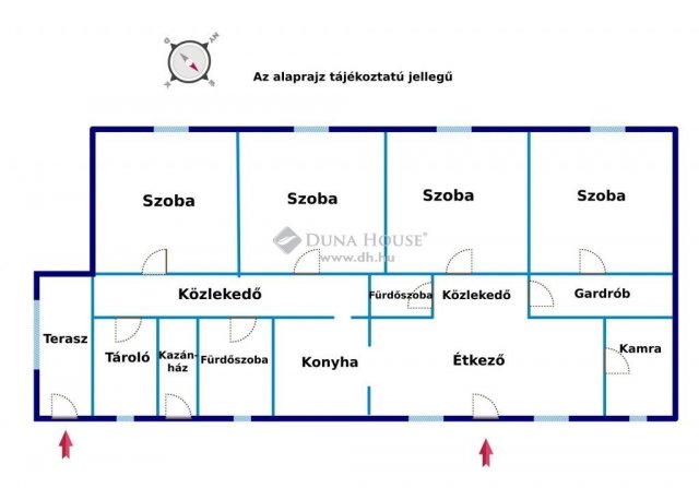 Eladó mezogazdasagi ingatlan, Domaszéken, Duna utcában 59.99 M Ft