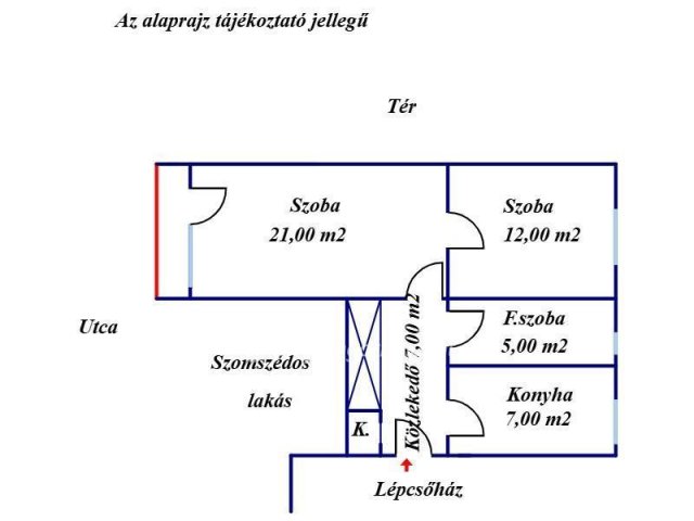 Eladó téglalakás, Békéscsabán 20.9 M Ft, 2 szobás