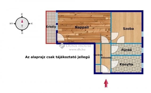 Eladó téglalakás, Budapesten, XIV. kerületben 65 M Ft, 2 szobás