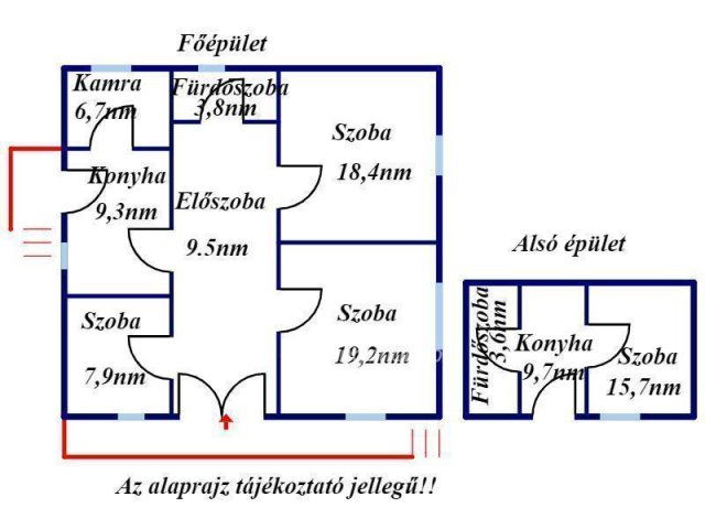 Eladó családi ház, Jászberényben 35 M Ft, 2+1 szobás