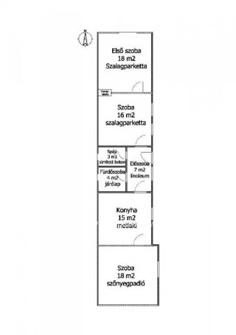 Eladó családi ház, Göncön 23.9 M Ft, 3 szobás