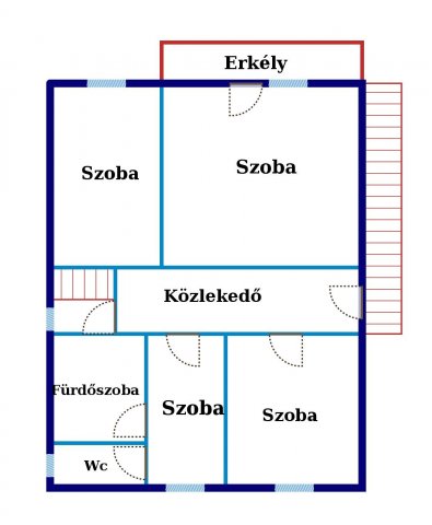 Eladó családi ház, Balsán 28.5 M Ft, 5 szobás