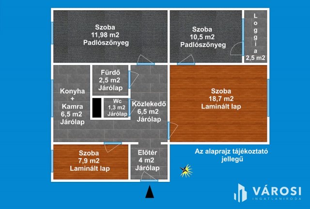 Eladó panellakás, Szegeden 43.99 M Ft, 4 szobás