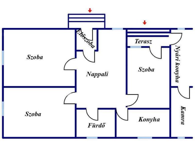 Eladó családi ház, Újszászon 24.9 M Ft, 4 szobás