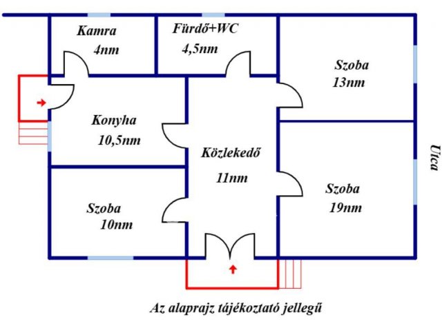 Eladó családi ház, Nagyivánon 13.5 M Ft, 3 szobás