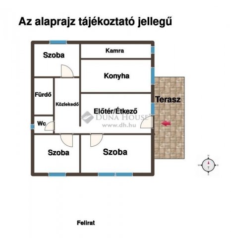 Eladó családi ház, Szegeden 54.9 M Ft, 3 szobás