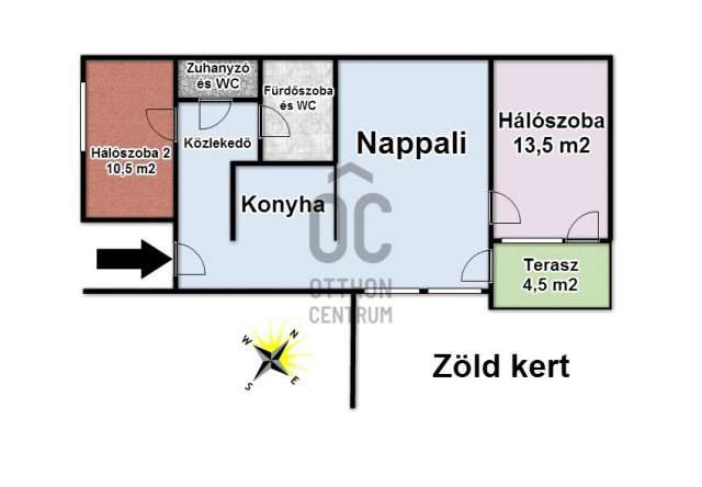 Eladó téglalakás, Budapesten, XIII. kerületben 85.99 M Ft