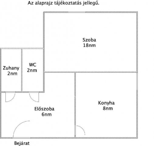 Eladó téglalakás, Budapesten, X. kerületben 35.9 M Ft, 1 szobás