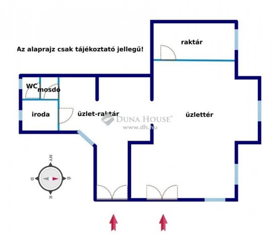 Eladó üzlethelyiség, Budapesten, II. kerületben 155 M Ft