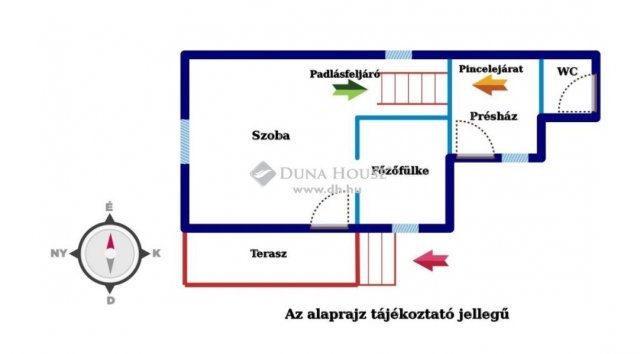 Eladó családi ház, Jután 5.99 M Ft, 1 szobás