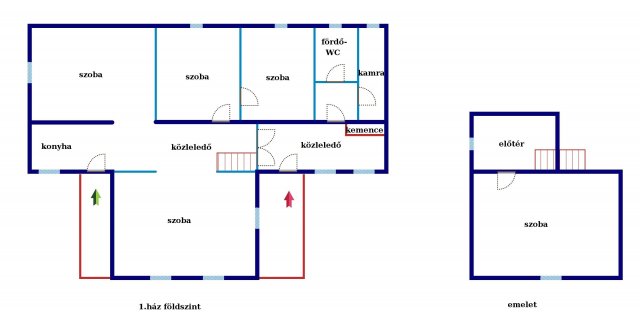 Eladó családi ház, Fülöpszálláson 59 M Ft, 5 szobás