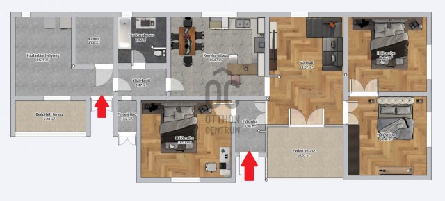 Eladó családi ház, Tótszentmártonon 37.5 M Ft, 4 szobás