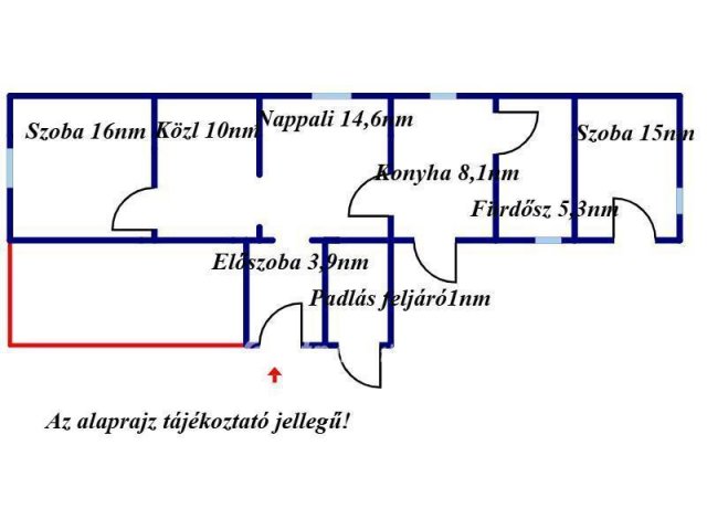 Eladó családi ház, Tiszaörsön 10.5 M Ft, 2 szobás