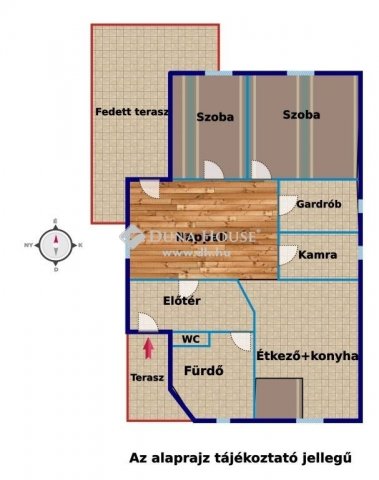 Eladó családi ház, Tóalmáson 59.9 M Ft, 3 szobás