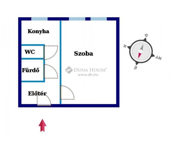 Eladó téglalakás, Kecskeméten 24.99 M Ft, 1 szobás