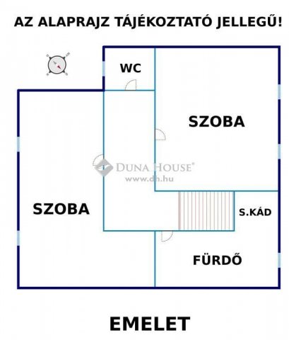 Eladó családi ház, Budapesten, X. kerületben 85 M Ft, 6 szobás