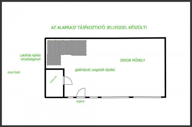 Eladó családi ház, Hajdúböszörményen 51 M Ft, 2 szobás