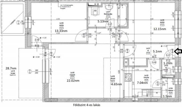 Eladó téglalakás, Érden 95.2 M Ft, 3 szobás