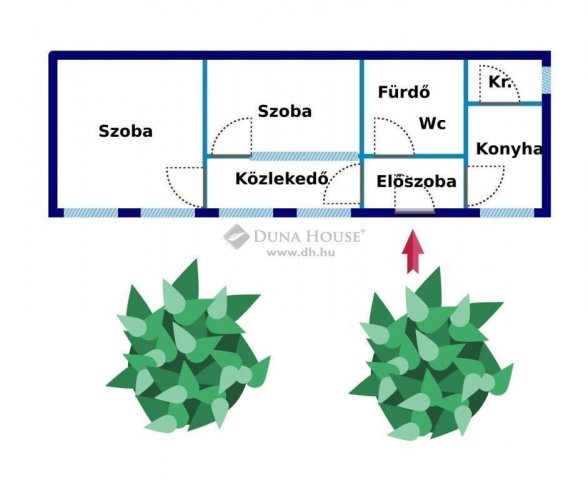 Eladó téglalakás, Budapesten, VI. kerületben 64.9 M Ft, 2 szobás