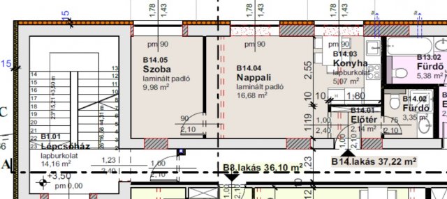 Eladó téglalakás, Szombathelyen 33.9 M Ft, 2 szobás