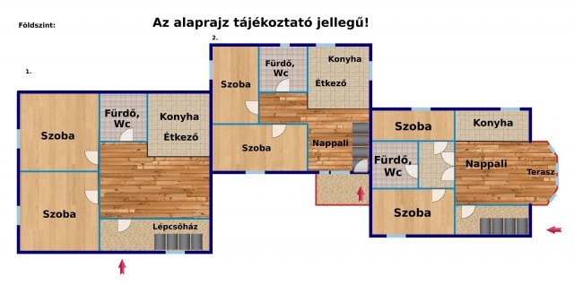 Eladó családi ház, Siófokon, Váci Mihály utcában 150 M Ft