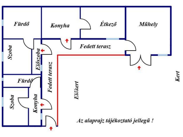 Eladó családi ház, Kecskeméten 65 M Ft, 2 szobás