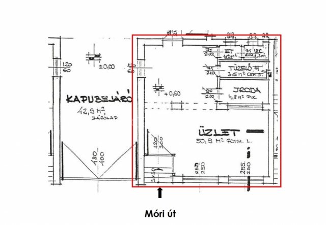 Kiadó üzlethelyiség, Székesfehérvárott 150 E Ft / hó