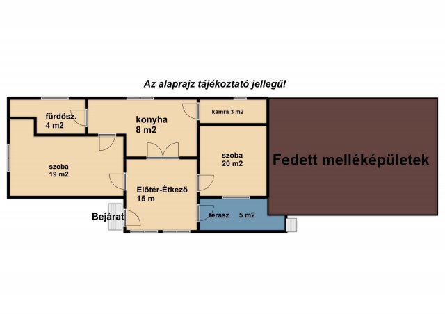 Eladó családi ház, Taliándörögdön 36 M Ft, 2 szobás