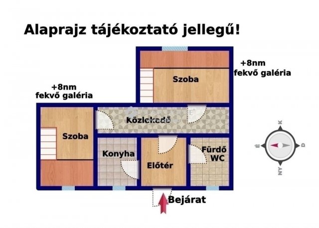 Eladó téglalakás, Budapesten, VIII. kerületben 44.9 M Ft