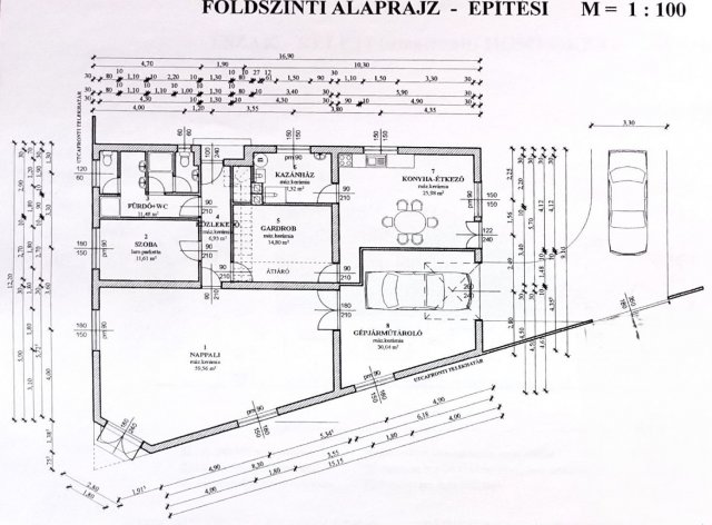 Eladó iroda, Miskolcon 54.98 M Ft, 4 szobás / költözzbe.hu