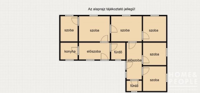 Eladó családi ház, Kisteleken 47.5 M Ft, 6 szobás