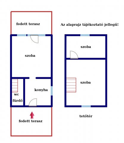 Eladó családi ház, Vértesszőlősön 20.9 M Ft, 2+1 szobás