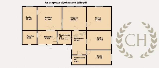 Eladó családi ház, Kisteleken 46 M Ft, 5 szobás