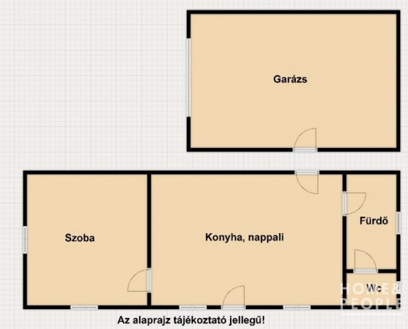 Eladó családi ház, Tiszaszigeten 24.5 M Ft, 1+1 szobás