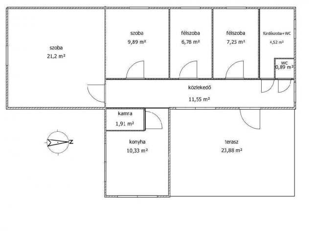 Eladó családi ház, Mecsekpölöskén 39.5 M Ft, 2+2 szobás