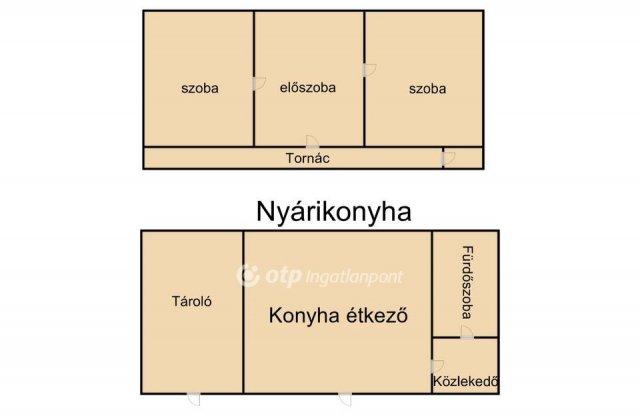 Eladó családi ház, Újfehértón 23 M Ft, 2+1 szobás