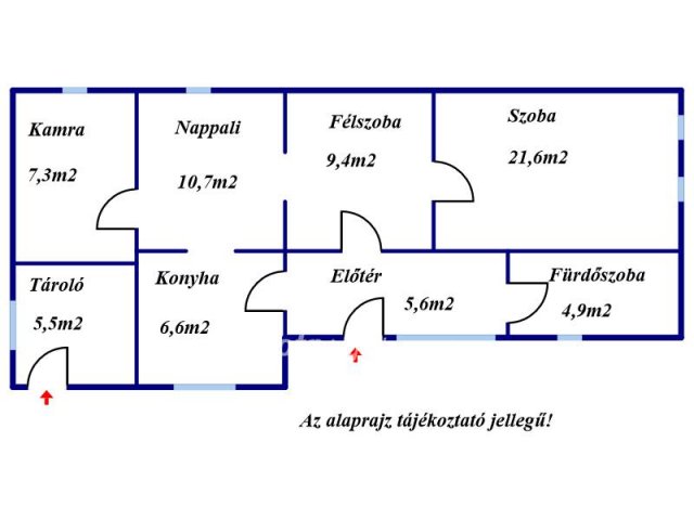 Eladó családi ház, Tiszaörsön 9.9 M Ft, 1+1 szobás